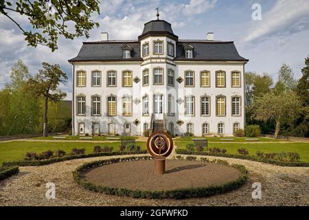 Château de Zweibrueggen, Wurmtal, Allemagne, Rhénanie-du-Nord-Westphalie, Uebach-Palenberg Banque D'Images