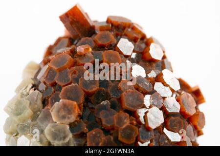 spécimen minéral aragonite pierre géologie roche cristal de gemme Banque D'Images