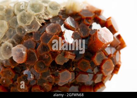 spécimen minéral aragonite pierre géologie roche cristal de gemme Banque D'Images