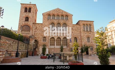 L'église Saint Demetrius, sainte patronne de Thessalonique, Grèce Banque D'Images