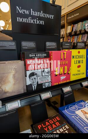 AmazonBooks Store sur West 34th Street, NYC, Etats-Unis Banque D'Images