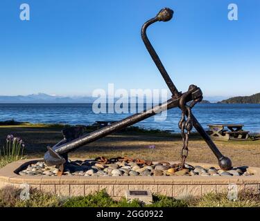 Parc Beaver Harbour, Port Hardy, île de Vancouver, C.-B., Canada Banque D'Images