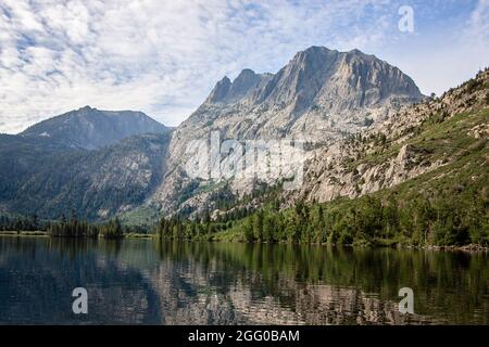 Silver Lake California Landscape | Mono County | Eastern High Sierras | Photographie naturelle | décor mural | rural | montagnes | Country Living nature Banque D'Images