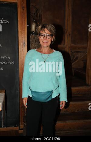 Andrea Baldschuh BEI der Moderationsbesprechung zur 4. Windflüchter Gala Charity zu Gunsten der Stiftung ‚Betroffen im Restaurant „Scheele“ Galerie. Banque D'Images