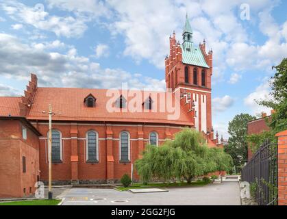 Église catholique de la Sainte famille, a été construite en 1907, aujourd'hui - la salle philharmonique régionale de Kaliningrad. Kaliningrad, Russie. Banque D'Images