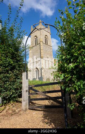 Église Saint-Pierre, Mundham Banque D'Images