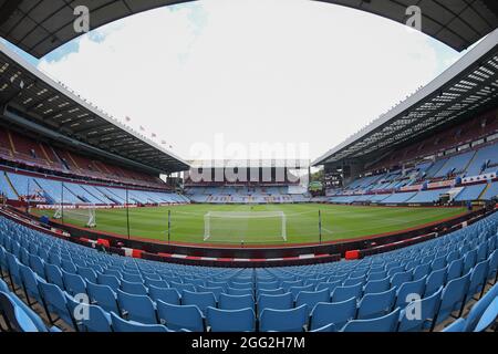 Birmingham, Royaume-Uni. 28 août 2021. Vue générale de Villa Park, domicile de Aston Villa. À Birmingham, Royaume-Uni, le 8/28/2021. (Photo par Mike Jones/News Images/Sipa USA) crédit: SIPA USA/Alay Live News Banque D'Images