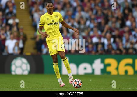 Ethan Pinnock #5 de Brentford en action pendant le match Banque D'Images