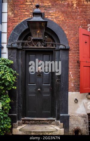 Dennis Severs House Londres Spitalfields préservé une chambre à 18 Huguenot Folgate Street dans l'Est de Londres, où les familles de tisserands de soie vit à partir de 1724 Banque D'Images