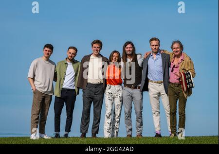 Photocall pour les acteurs et les acteurs du film Road Dance au Edinburgh International Festival, Écosse, Royaume-Uni Banque D'Images