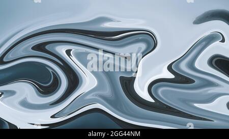 Aquarelle peinte à la main avec des peintures de couleur liquide mélangées. Peinture acrylique fluide abstraite. Art moderne. Arrière-plan abstrait en marbre luquide marbré. Banque D'Images