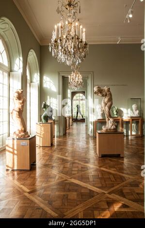 FRANCE. PARIS (7ÈME ARRONDISSEMENT). MUSÉE RODIN. SALLE DE L'ÉLARGISSEMENT ET DE LA FRAGMENTATION Banque D'Images