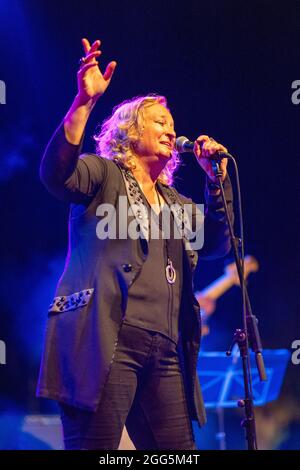 Almunecar, Espagne, le 28 août 2021, la Herradura Blues Festival, © ifnm press / Alamy Live News Banque D'Images