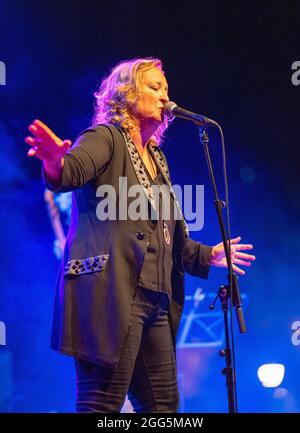 Almunecar, Espagne, le 28 août 2021, la Herradura Blues Festival, © ifnm press / Alamy Live News Banque D'Images