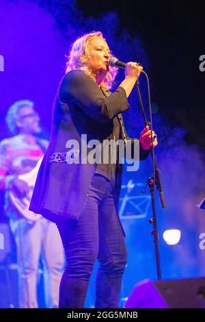 Almunecar, Espagne, le 28 août 2021, la Herradura Blues Festival, © ifnm press / Alamy Live News Banque D'Images