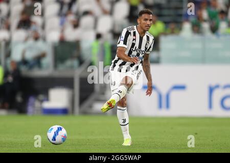 Turin, Italie, 28 août 2021. Danilo de Juventus pendant le match de la série A à l'Allianz Stadium de Turin. Le crédit photo devrait se lire: Jonathan Moscrop / Sportimage Banque D'Images