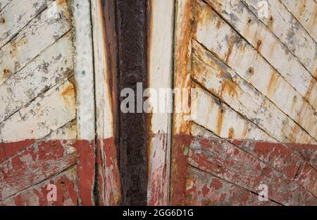 Détail des naufrages de Camaret sur Mer. Banque D'Images