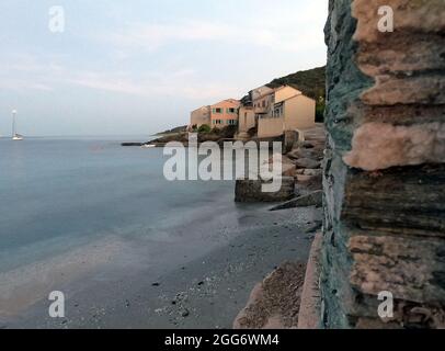 Marine de Meria, Corse, France Banque D'Images