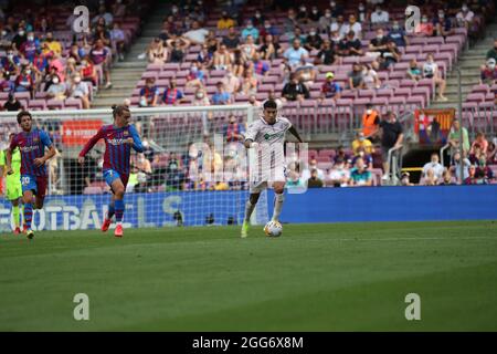 Barcelone, Espagne. 29 août 2021. 29 août 2021, Barcelone, Espagne : pendant le match de la Ligue entre le FC Barcelone et Getafe CF au Camp Nou à Barcelone, Espagne. Credit: CORMON PRESSE/Alamy Live News Banque D'Images