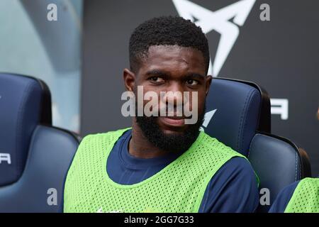 Barcelone, Espagne. . 29 août 2021. Pendant le match de la Ligue entre le FC Barcelone et Getafe CF au Camp Nou à Barcelone, Espagne. Crédit : DAX Images/Alamy Live News Banque D'Images