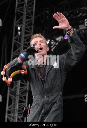 Portsmouth, Royaume-Uni. 28 août 2021. Le chanteur Rob Birch de Stereo MCS Hip hop se produit sur scène au Victorious Festival. (Photo par Dawn Fletcher-Park/SOPA Images/Sipa USA) crédit: SIPA USA/Alay Live News Banque D'Images