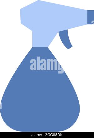 Spray antivirus, illustration, vecteur sur fond blanc. Illustration de Vecteur