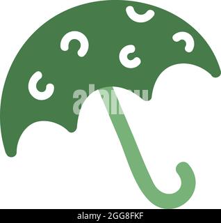 Parapluie de protection solaire, illustration, vecteur sur fond blanc. Illustration de Vecteur