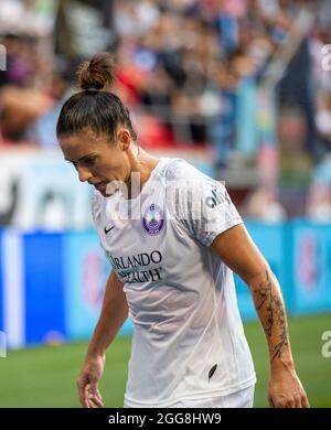 Harrison, États-Unis. 29 août 2021. Ali Krieger #11 au match du NJ/NY Gotham F.C contre Orlando Pride à Red Bull Arena à Harrison, New Jersey Credit: SPP Sport Press photo. /Alamy Live News Banque D'Images