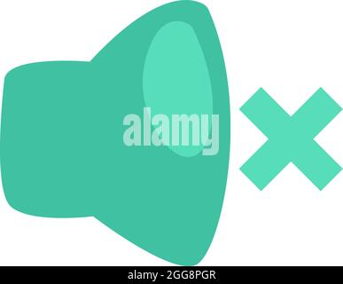 Couper le volume, l'illustration, le vecteur sur un fond blanc. Illustration de Vecteur