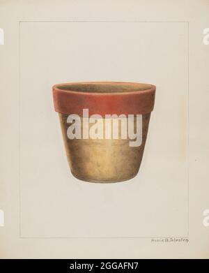 Poterie Flower Pot, 1937/1938. Banque D'Images