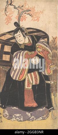 L'acteur Third Sawamura Sojuro comme un homme de haute position, ca. 1791. Banque D'Images