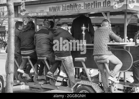 Marchés de Pâques à Berlin Allemagne Banque D'Images