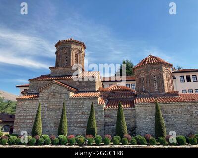 Monastère de Saint Naum sur le lac d'Ohrid en Macédoine Banque D'Images