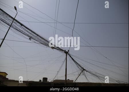 Illustration dans la deuxième ville irakienne de Mossoul, dans la province de Ninive, au nord du pays, le 29 août 2021. Photo par Eliot Blondt/ABACAPRESS.COM. Banque D'Images