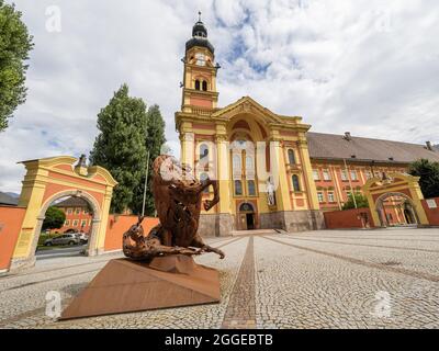 Abbaye de Wilten, Innsbruck, Tyrol, Autriche Banque D'Images