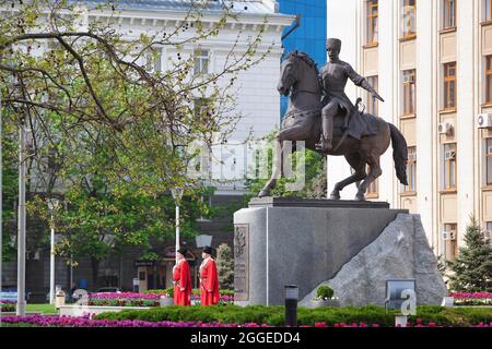 Cosaques de Kuban, Krasnodar, Russie Banque D'Images