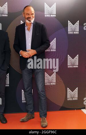 L'ancien Premier ministre français et maire du Havre Edouard Philippe assiste au photocall du Festival de la série Mania - sixième jour le 31 août 2021 à Lille, France. Photo par ABACAPRESS.COM Banque D'Images