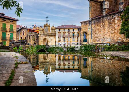 Durango est une ville et une municipalité du territoire historique et de la province de Gascogne, située dans le pays basque, en Espagne. C'est la ville principale de du Banque D'Images