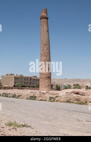 Musalla minarets de Herat, Afghanistan Banque D'Images