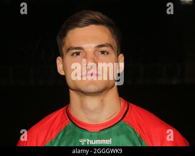 Joueur néerlandais de handball Kay Smits SC Magdeburg HBL Liqui Moly Handball Bundesliga saison 2021-22 Banque D'Images