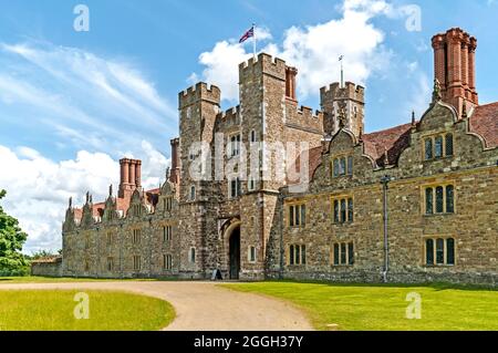 Knole House (Kent, Angleterre) : maison de la famille Sackville Banque D'Images