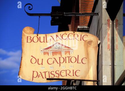 FRANCE. HAUTE GARONNE (31) TOULOUSE. BOULANGERIE Banque D'Images