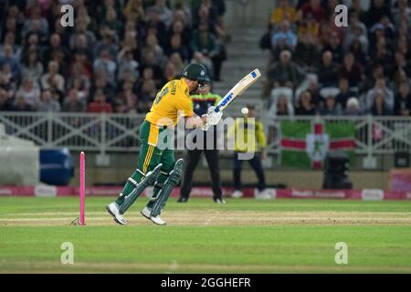 Vitality Blast T20 Quarter Finals, Notts Outlaws contre Hampshire Hawks au terrain de cricket de Trent Bridge. Banque D'Images