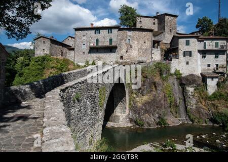 Borgo San Michele. Banque D'Images