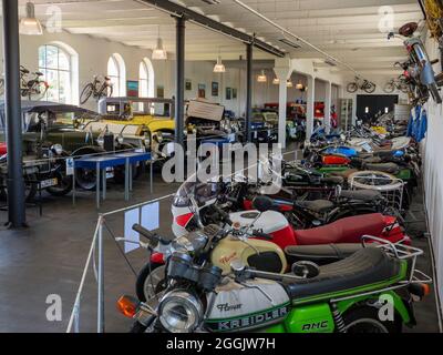 Voiture d'époque dans le musée de la voiture de Melle, Osnabruecker Land, Basse-Saxe, Allemagne Banque D'Images