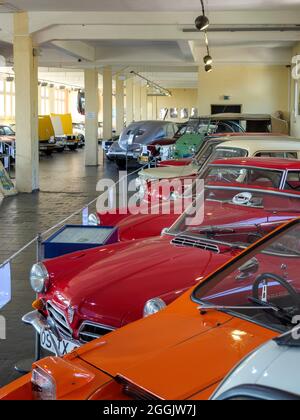 Voiture d'époque dans le musée de la voiture de Melle, Osnabruecker Land, Basse-Saxe, Allemagne Banque D'Images