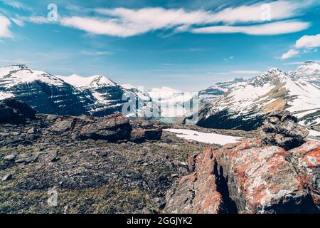 Parker Ridge / Icefields Parkway Banque D'Images