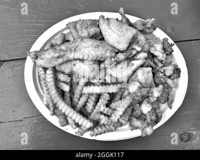 Bagaduce Lunch est un shack de bord de route à la clé proposant des assiettes de homard et de fruits de mer. C'est une opération saisonnière, commencée en 1946 par Vangie et James Peasely Banque D'Images