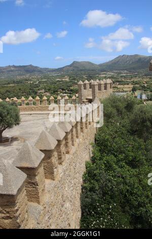 Castell de Capdepera Arta, Majorque, Iles Baléares, Espagne Banque D'Images