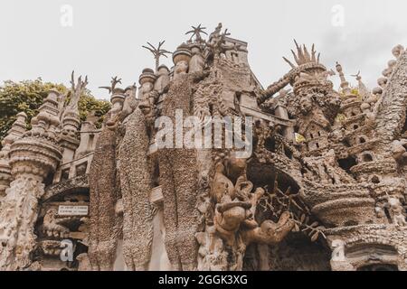 Palais idéal du facteur Cheval Banque D'Images